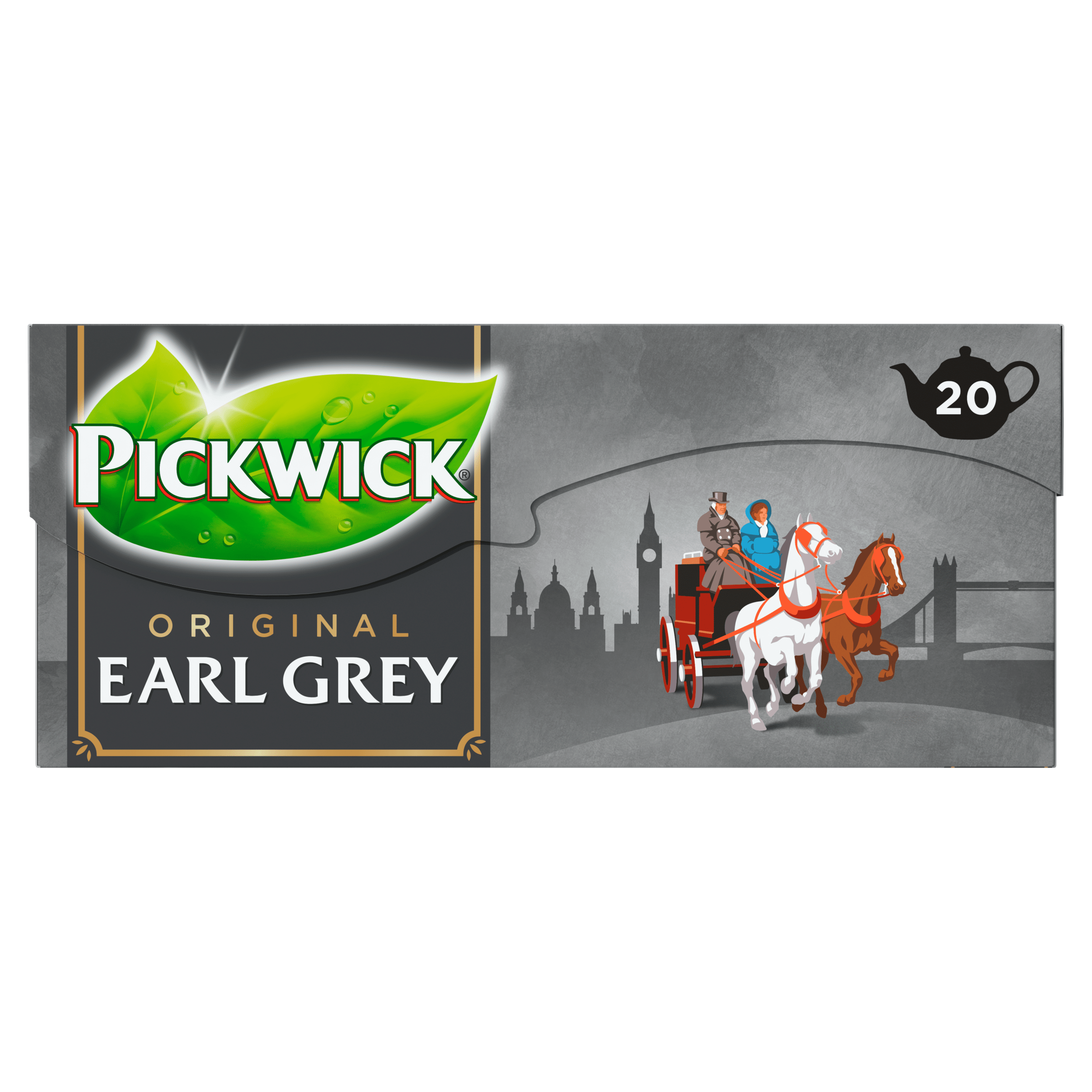Pickwick Earl grey zwarte thee voor pot