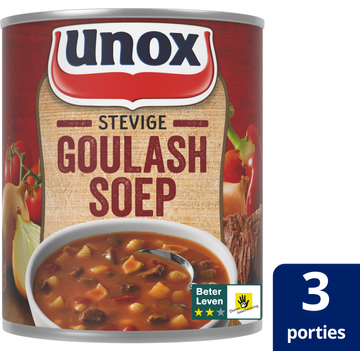 Unox Soep In Blik Stevige Goulashsoep 800 ml
