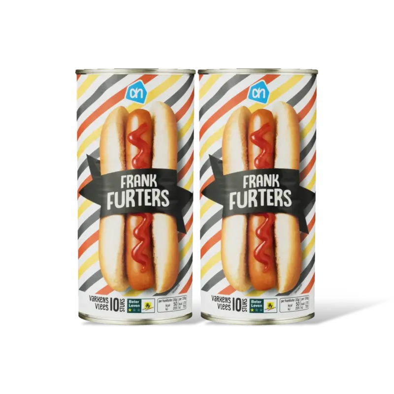 AH Frankfurters 2-pack