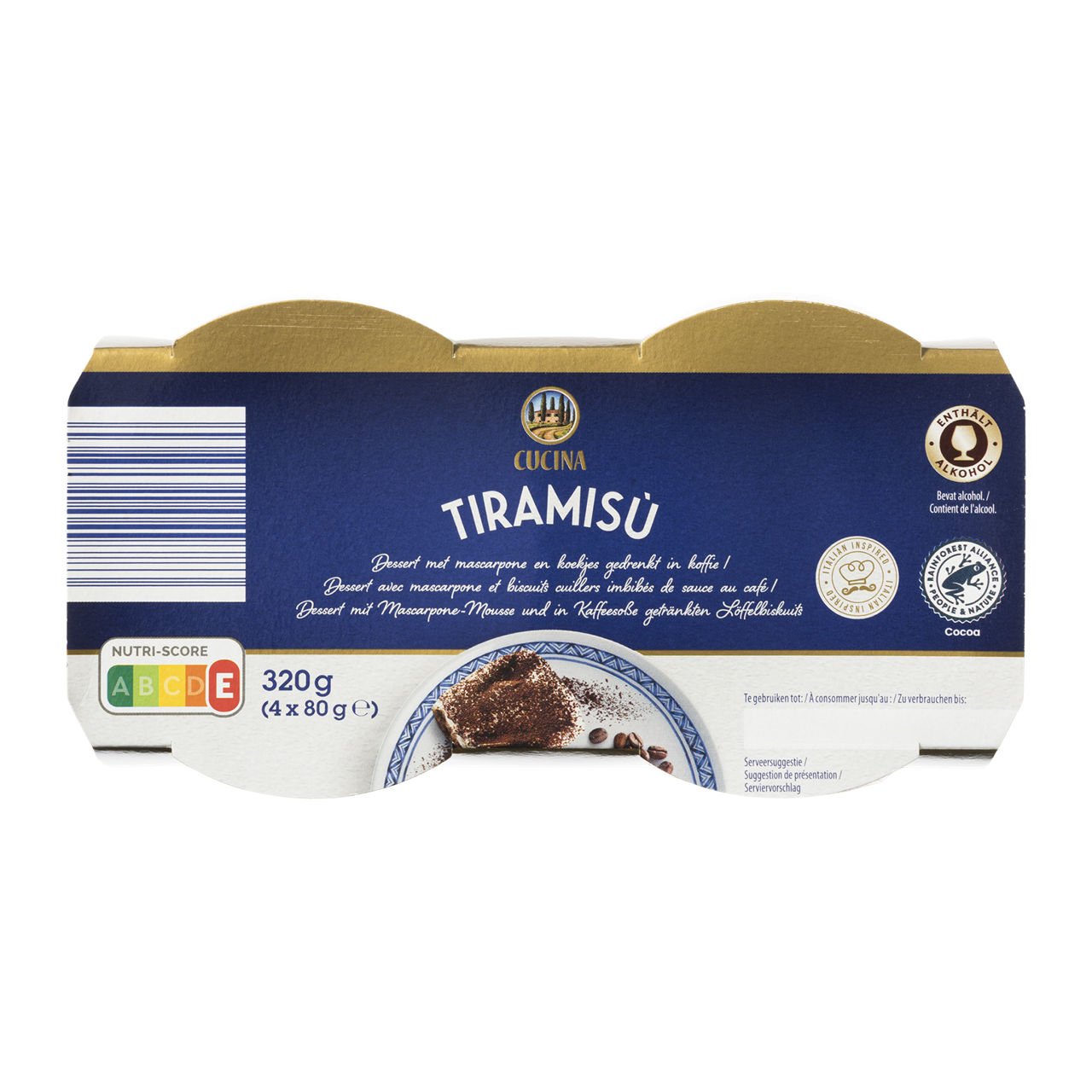 4-pack tiramisu
