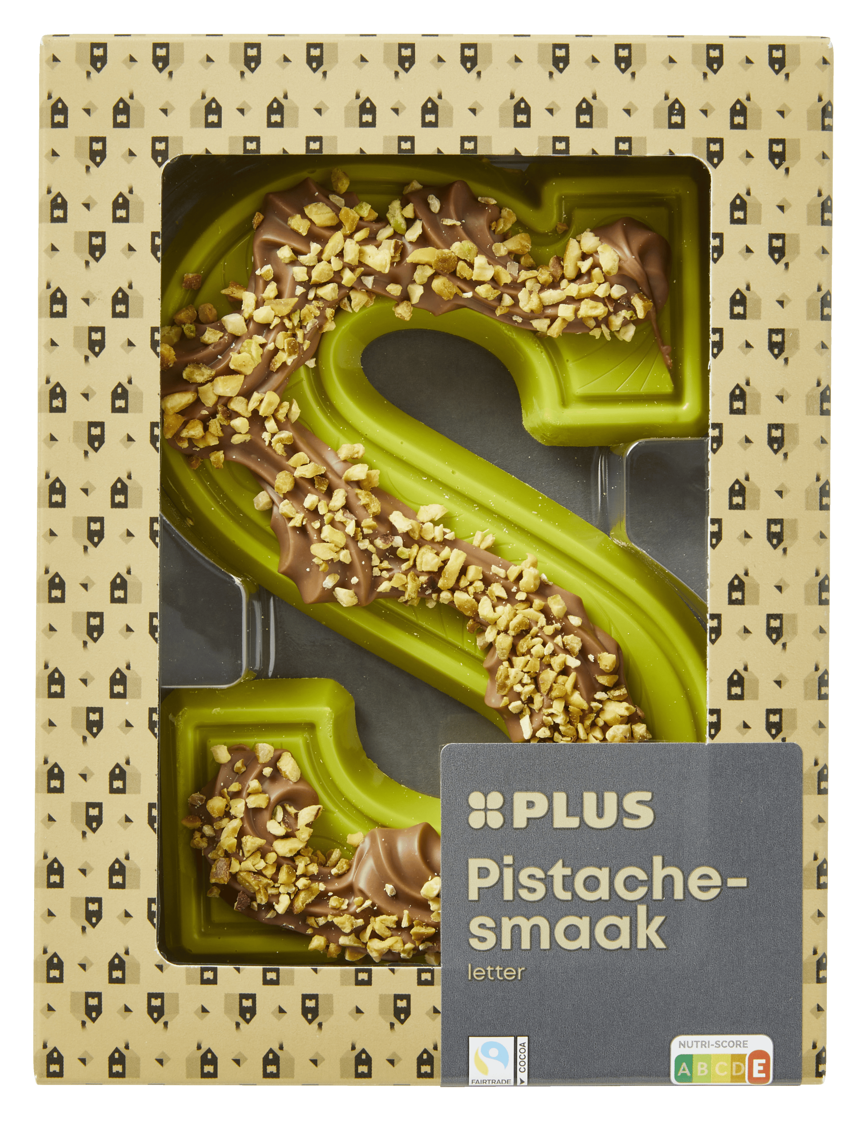 PLUS Luxe letter pistache