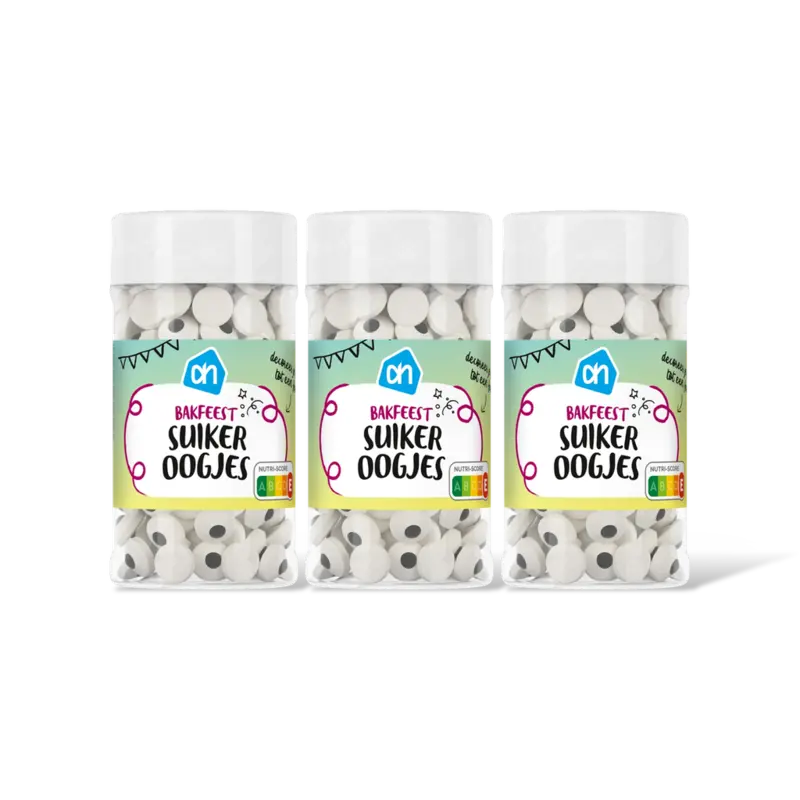 AH Bakfeest suikeroogjes 3-pack