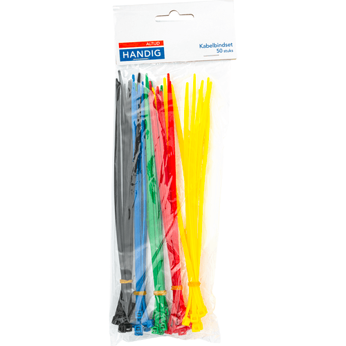 Altijd handig Kabelbindset 50 stuks 5 assorti