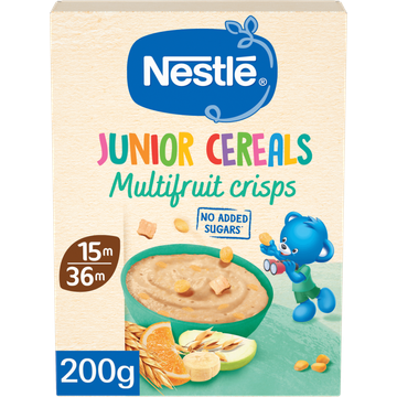 Nestlé Junior Cereals Multifruit Crisps 15m-36m 200 g