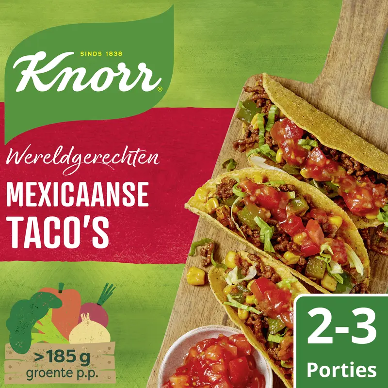 Knorr Wereldgerechten Mexicaanse taco's
