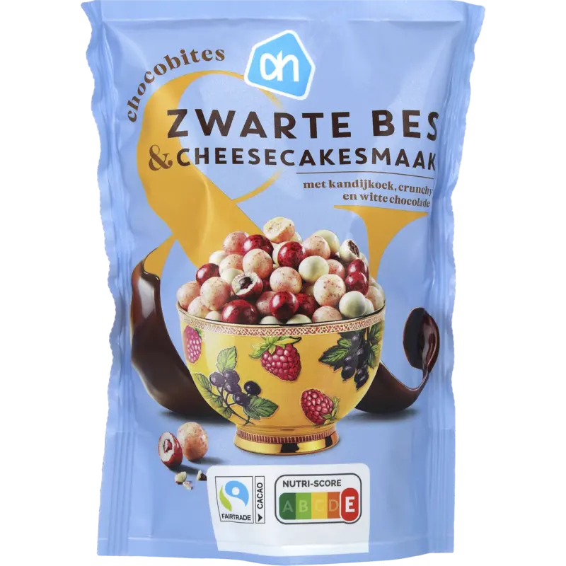 AH Chocobites zwarte bes & cheesecakesmaak