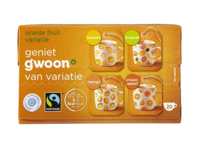 Oranje Vruchtenthee Mix