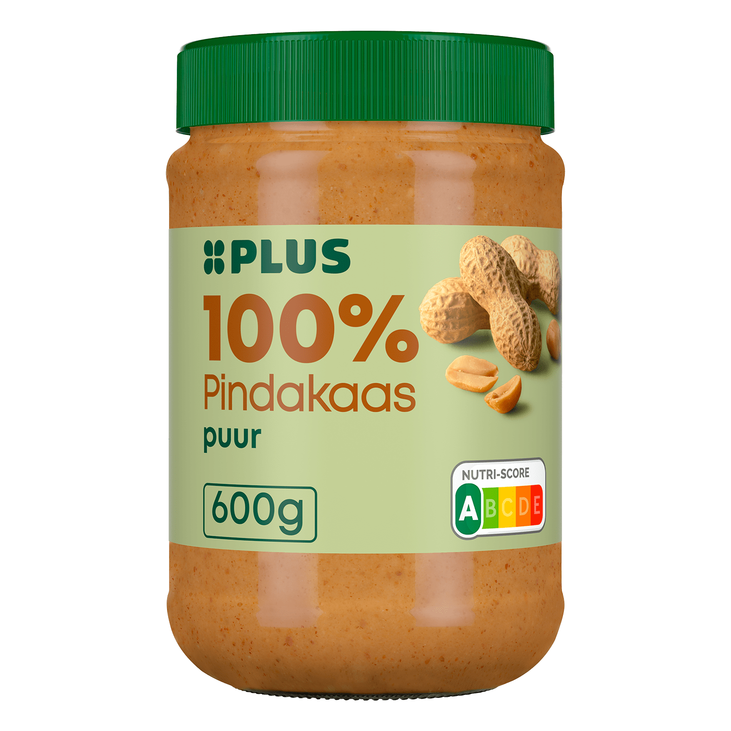 PLUS 100% pindakaas