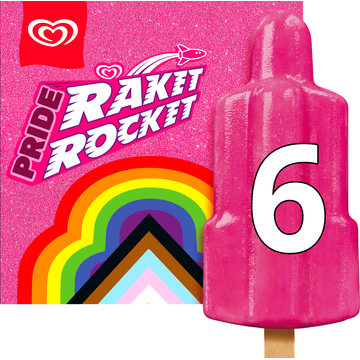 Ola Pride Raket 6 Stuks