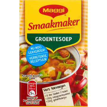 MAGGI Smaakmaker Groentesoep 2 x 26 g
