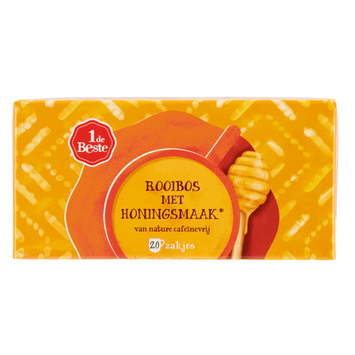 1 de Beste Rooibosthee honing kop 20 zakjes