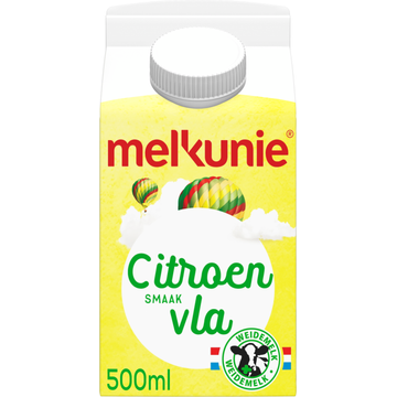 Melkunie Vla met Citroensmaak 500ml