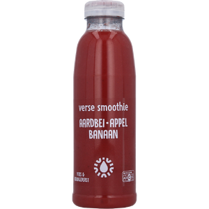Verse Smoothie Aardbei Appel Banaan