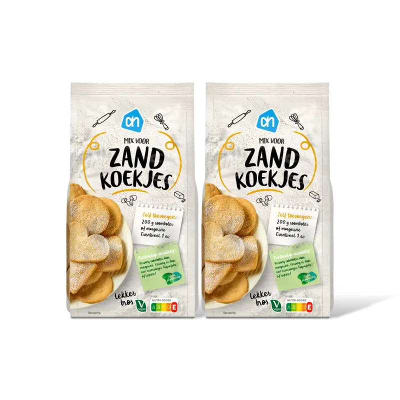 AH Mix voor zandkoekjes 2-pack