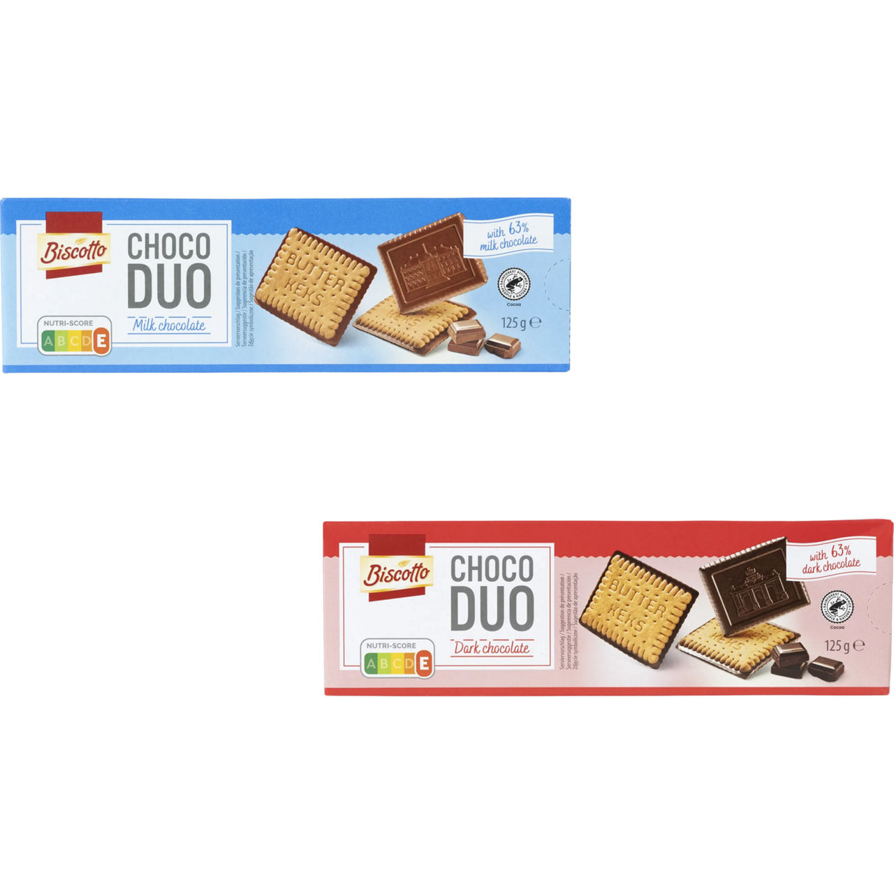Choco duo biscuits