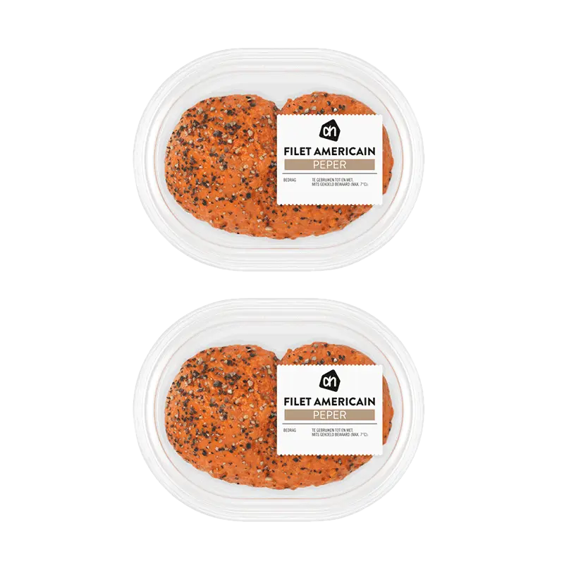 AH Filet americain peper 2-pack