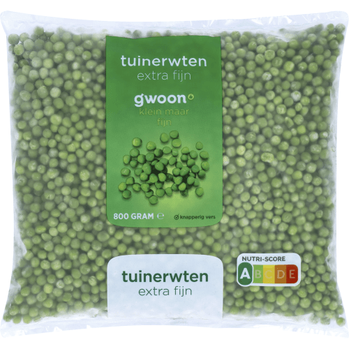 G'woon Tuinerwten extra fijn