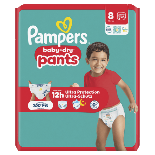 Pampers Baby dry pants maat 8