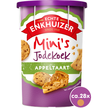 Echte Enkhuizer Mini's Appeltaart Jodekoek Original 190g