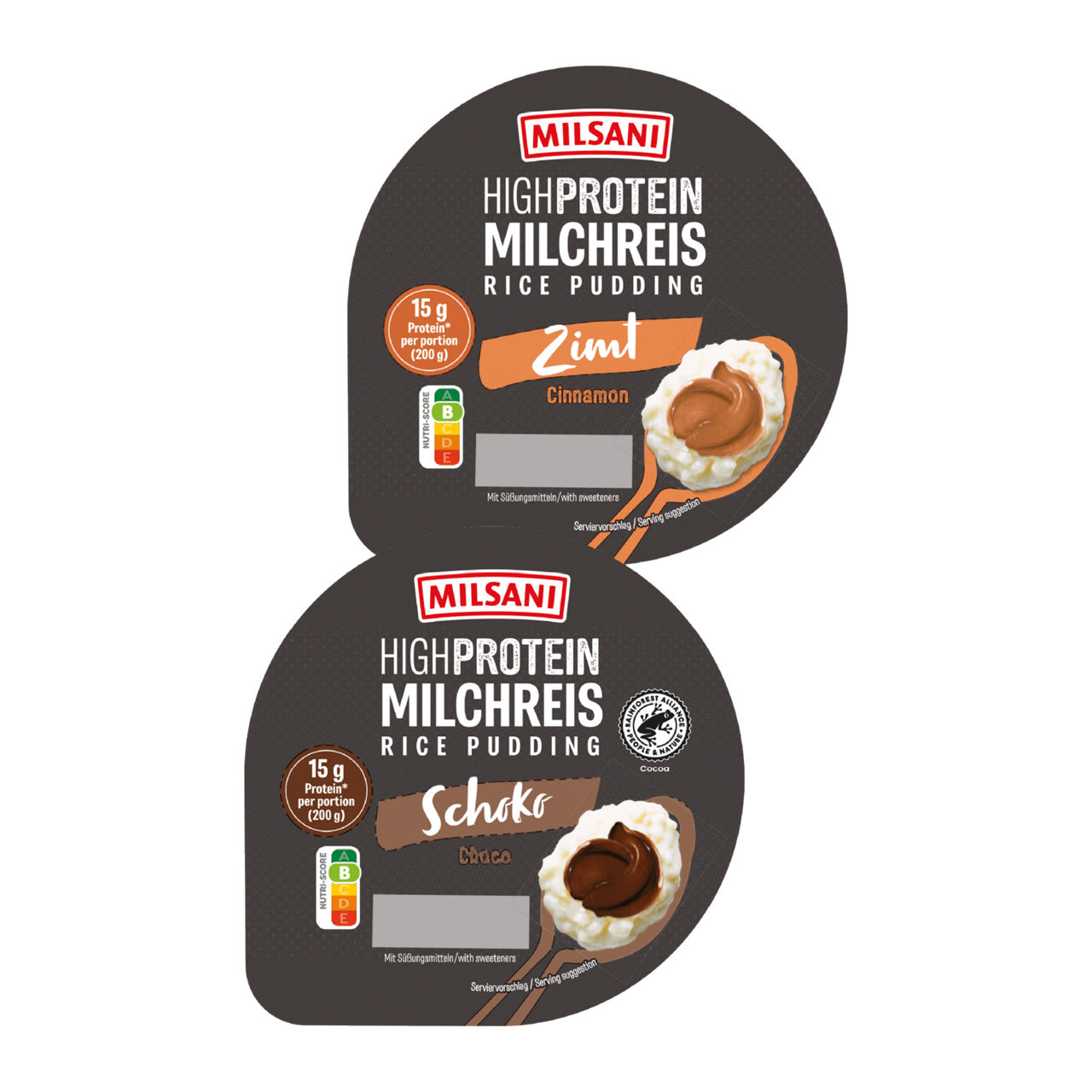 High protein rijstpudding