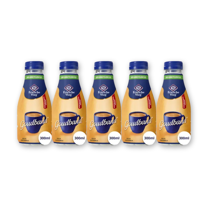 Friesche Vlag Goudband 5-pack