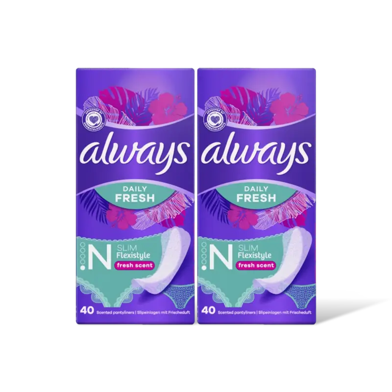 Always Daily frsh slm flexistyle inlegkruis 2pk