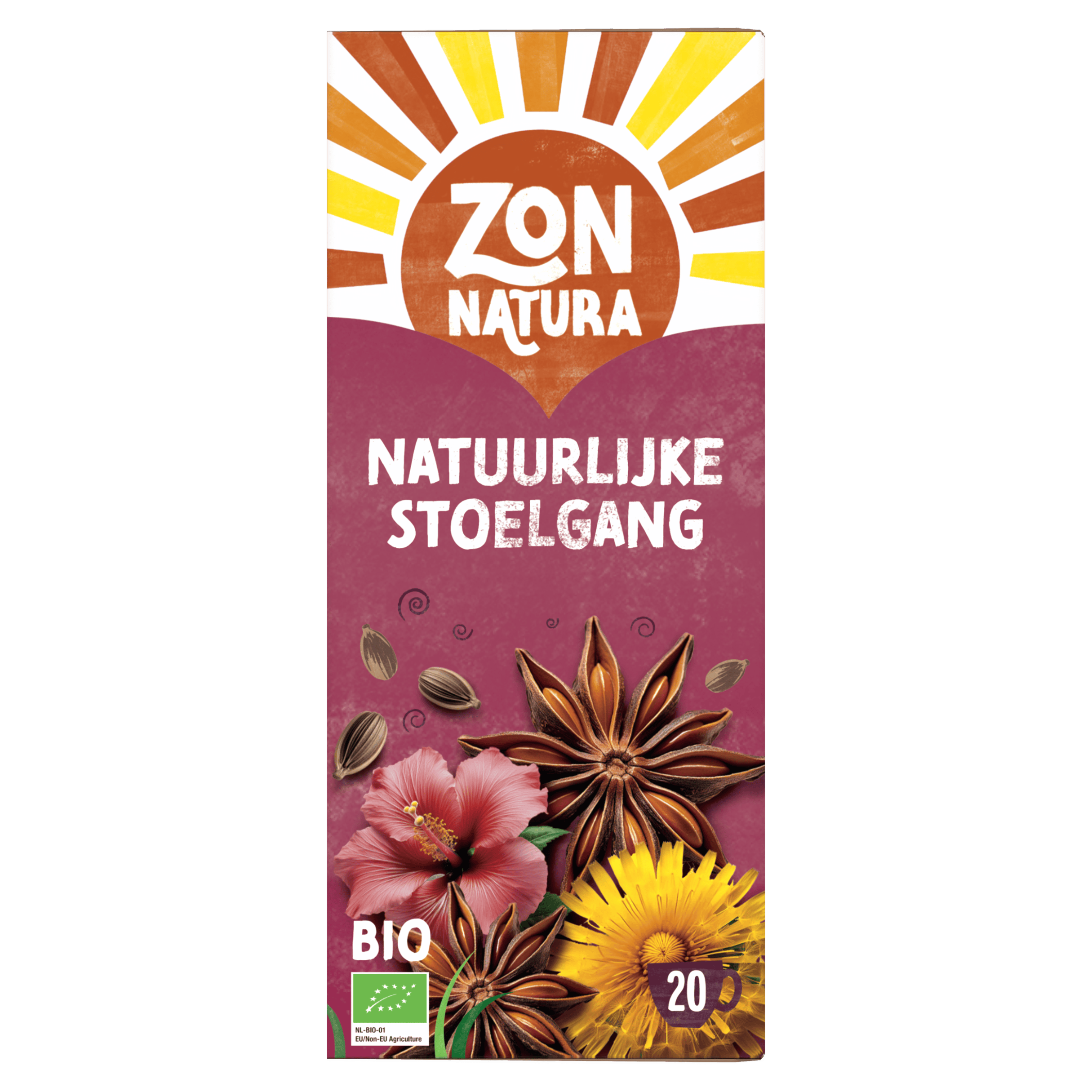 Zonnatura Thee natuurlijke stoelgang bio