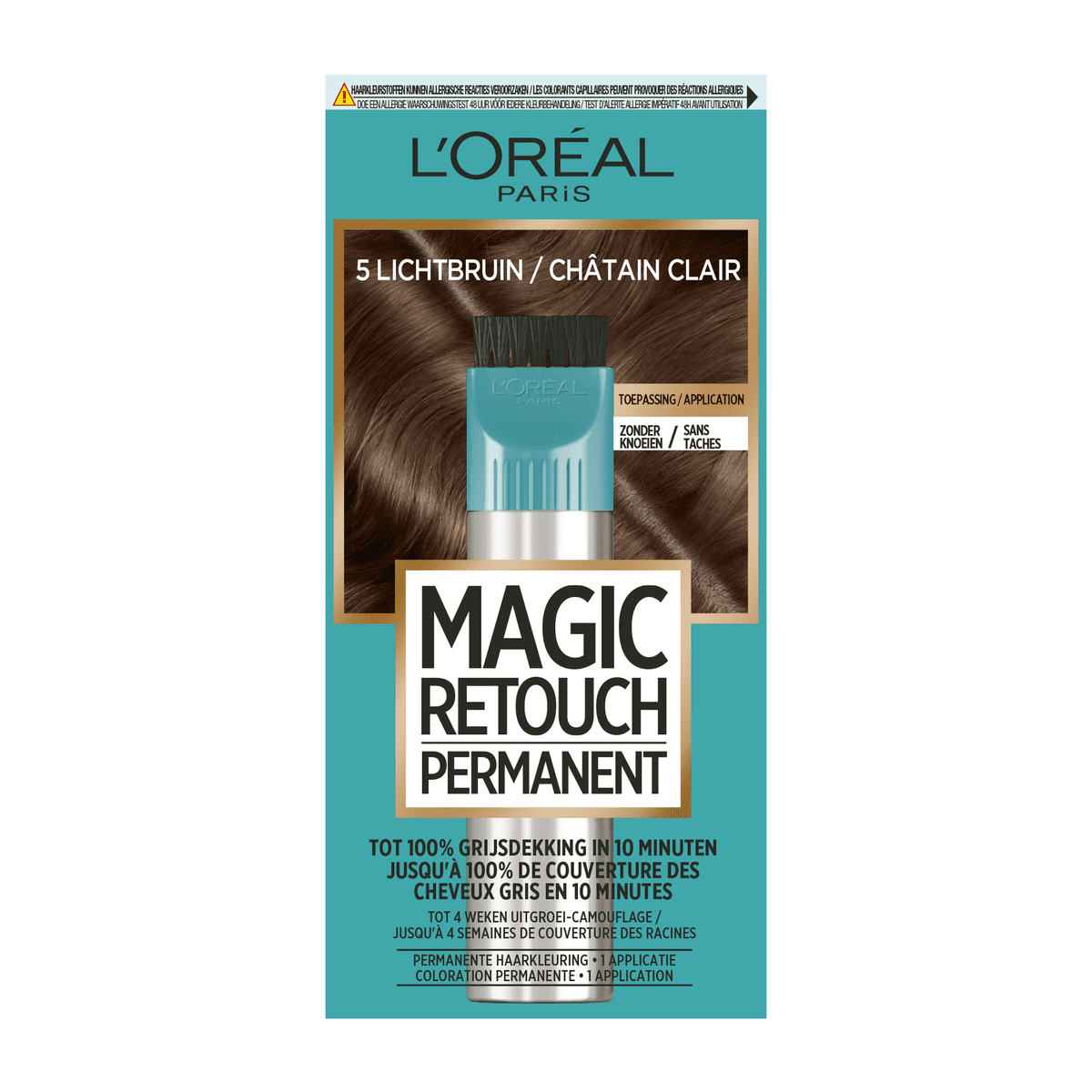 L'Oréal Paris Magic Retouch Permanente Haarverf 5 Lichtbruin