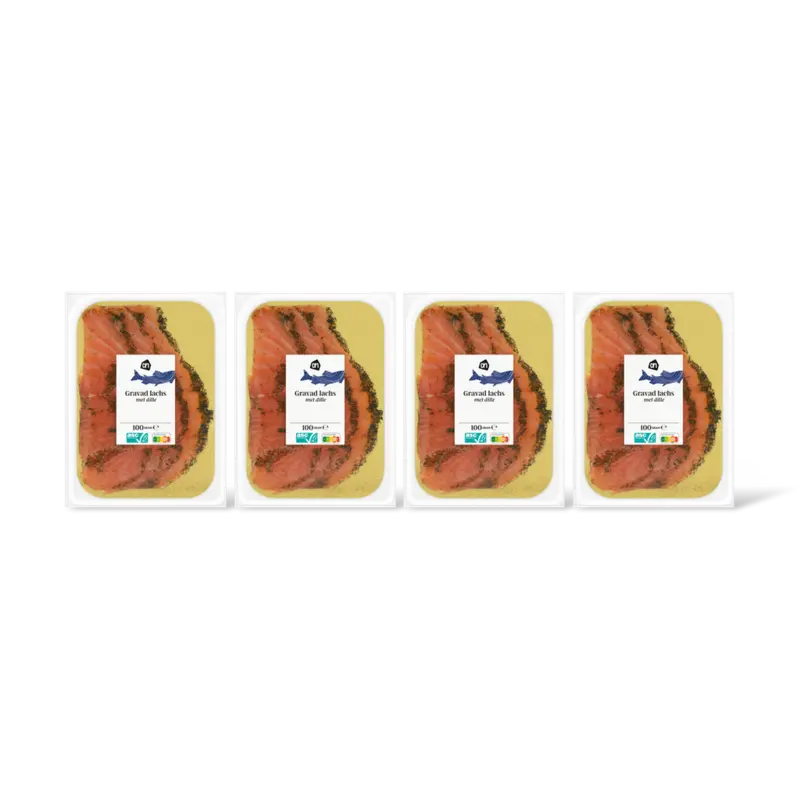 AH Gravad lachs 4-pack