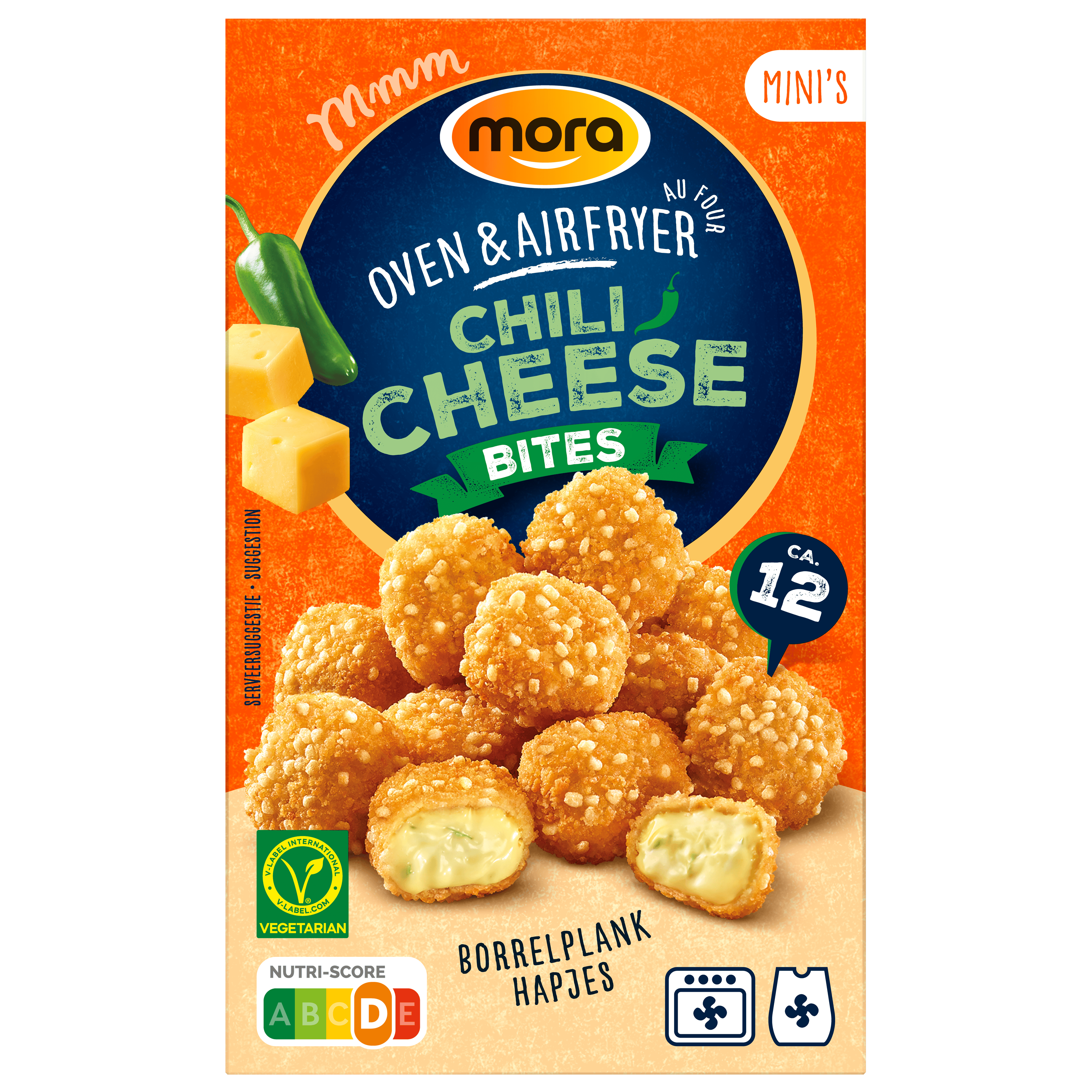 Mora Oven & Airfryer Chili Cheese Bites
