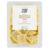 Daily Chef verse raviolini basilicum en provolone kaas