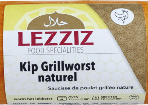 LEZZIZ Kip grillworst naturel