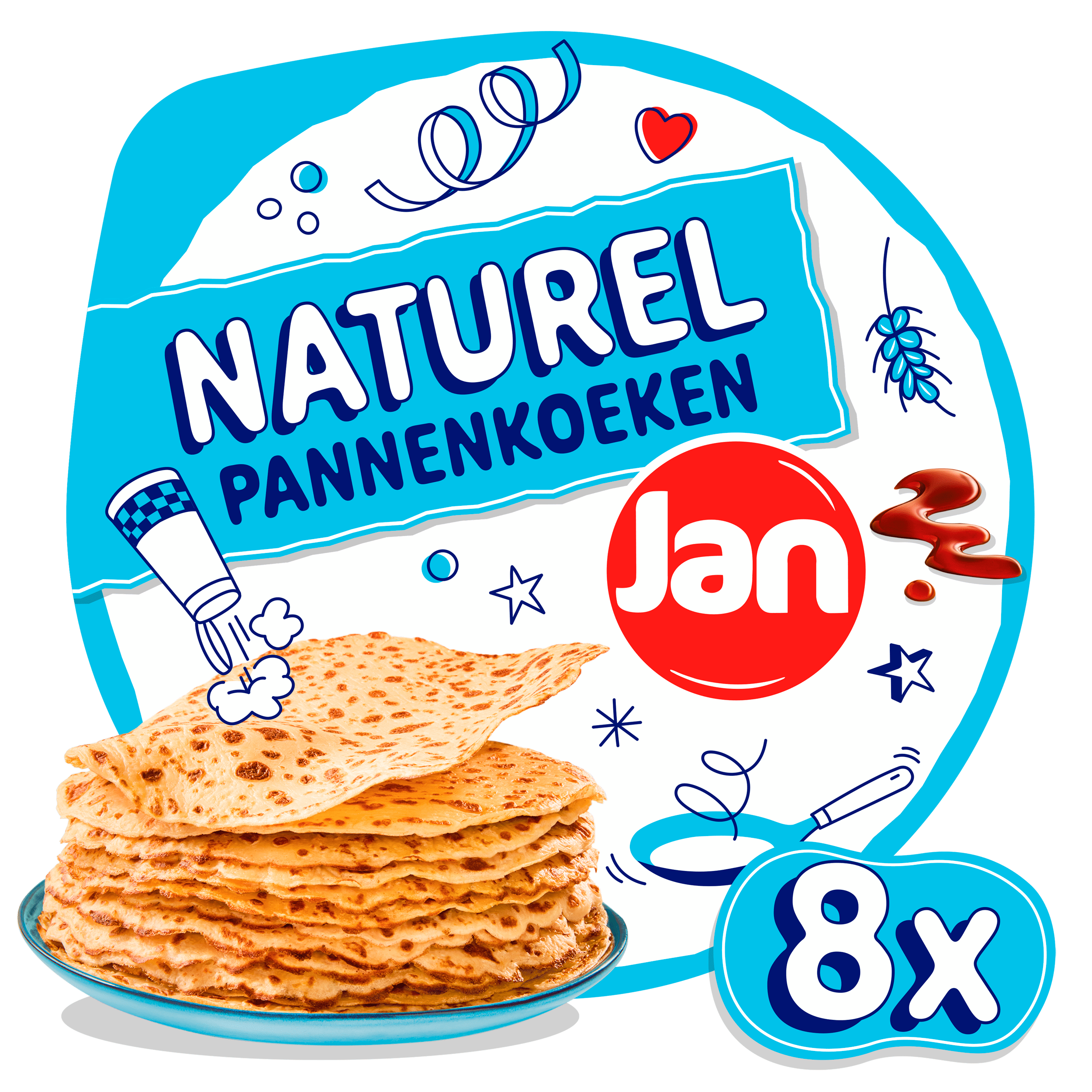 Jan Pannenkoeken naturel