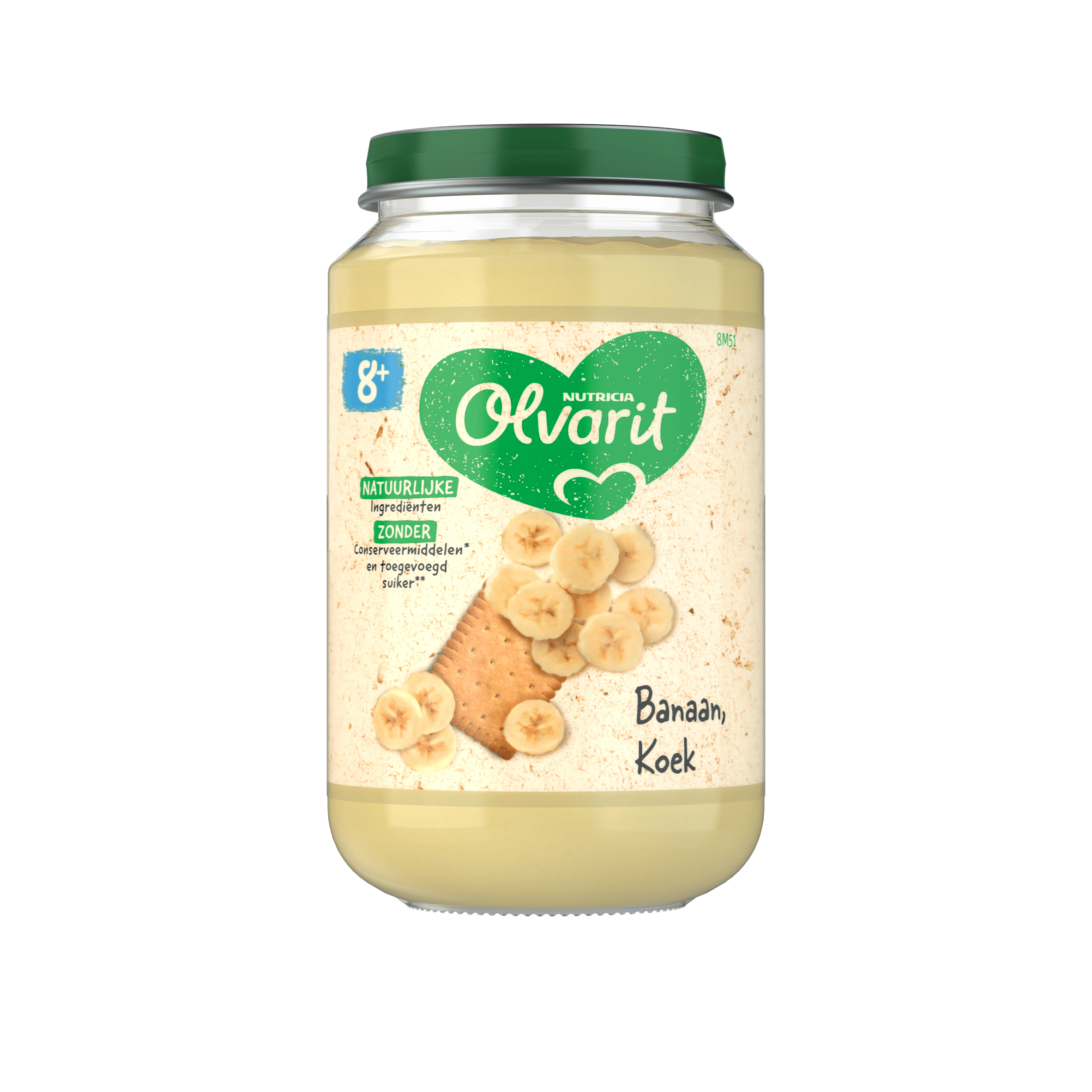 Olvarit 8+mnd Banaan Koek