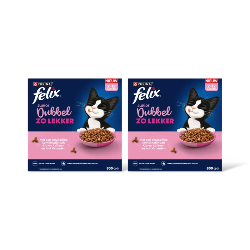 Felix Dubbel zo lekker jr kip,kalkoen&melk 2pk