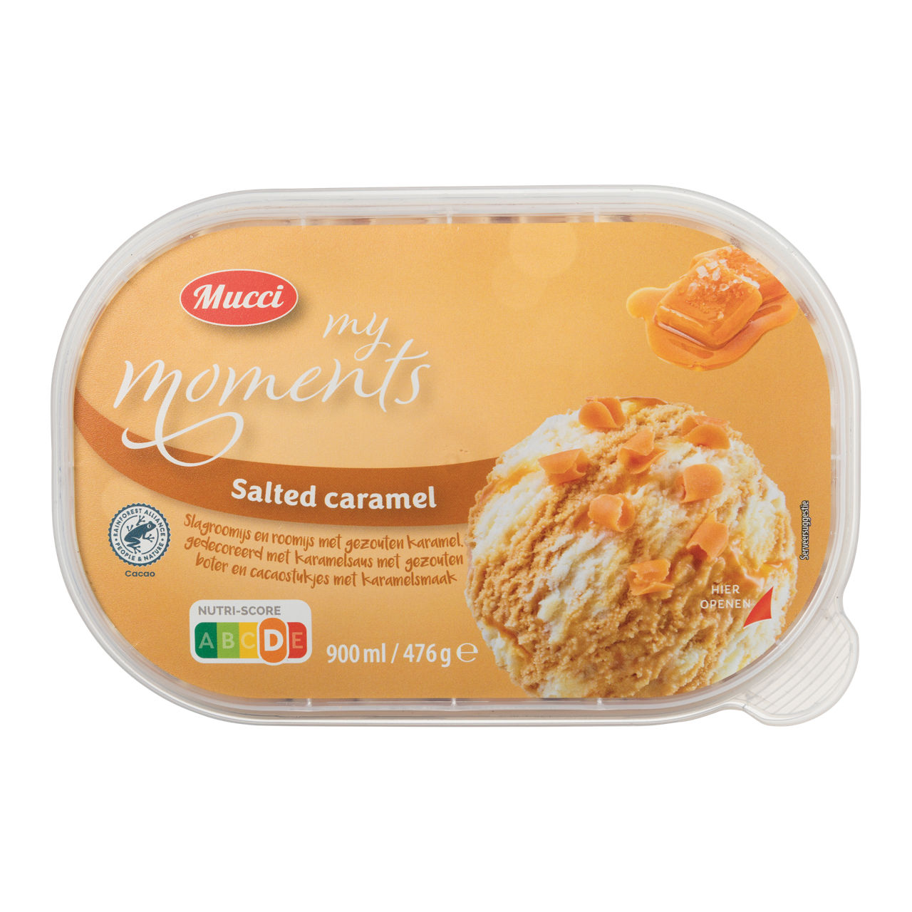 Roomijs salted caramel