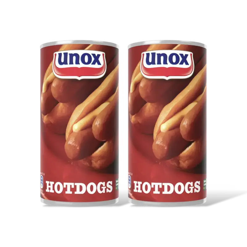 Unox Hotdogs 2-pack