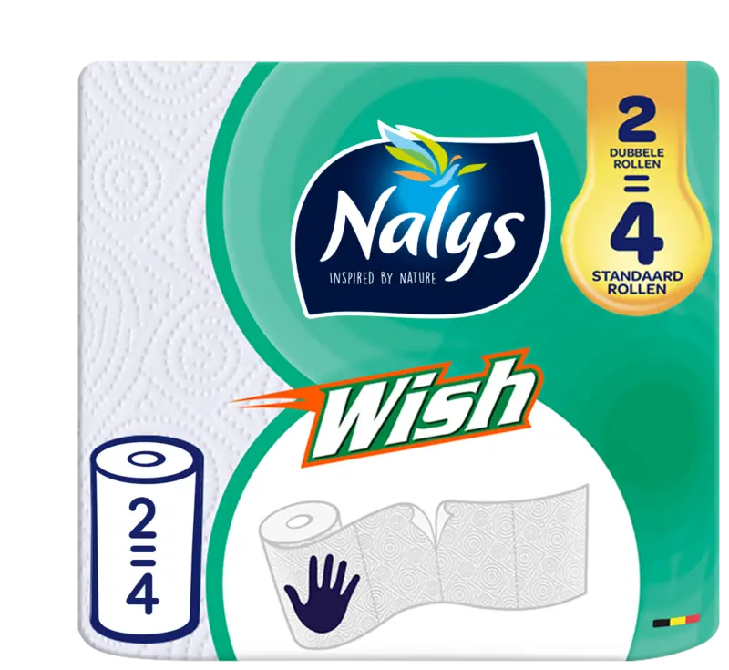 Nalys Wish dubbelrol keukenpapier