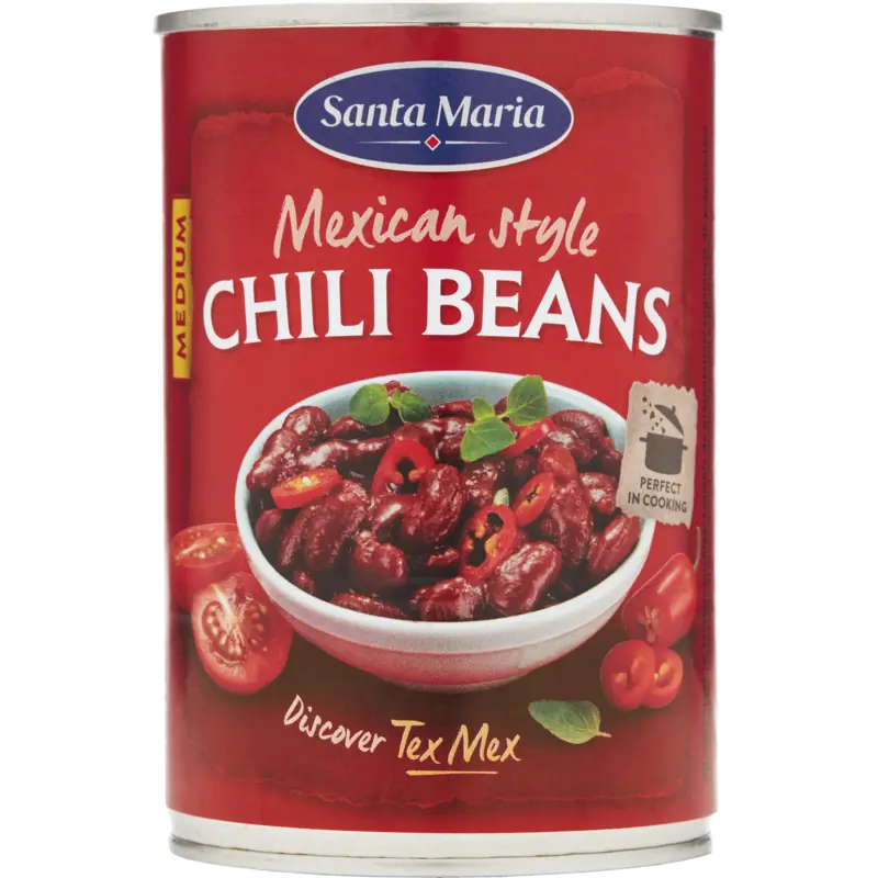 Santa Maria Mexican style chili bonen