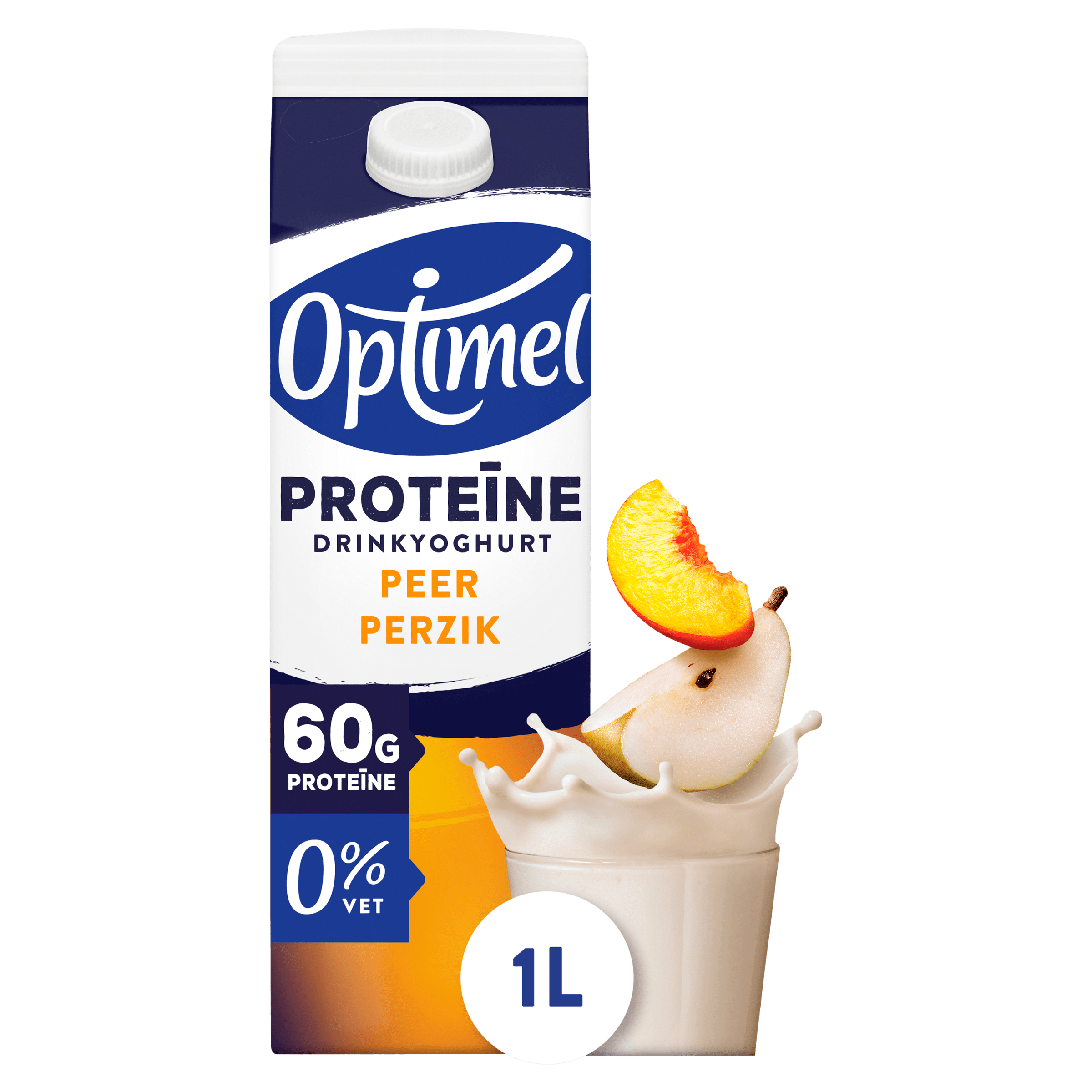 Optimel Drinkyoghurt Proteïne Peer Perzik