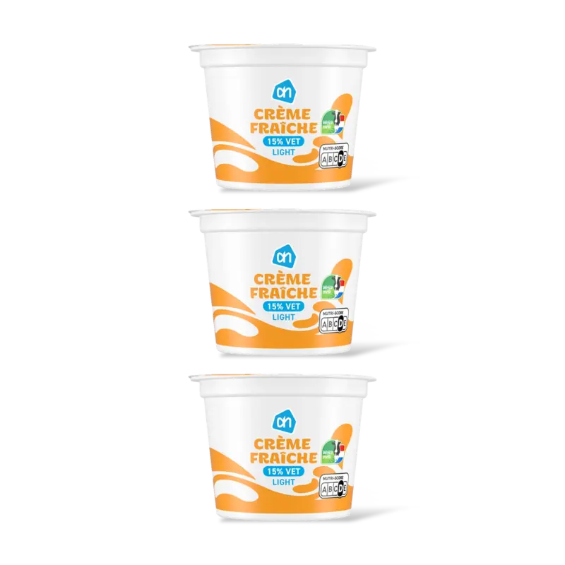 AH Creme Fraiche Light 3-pack