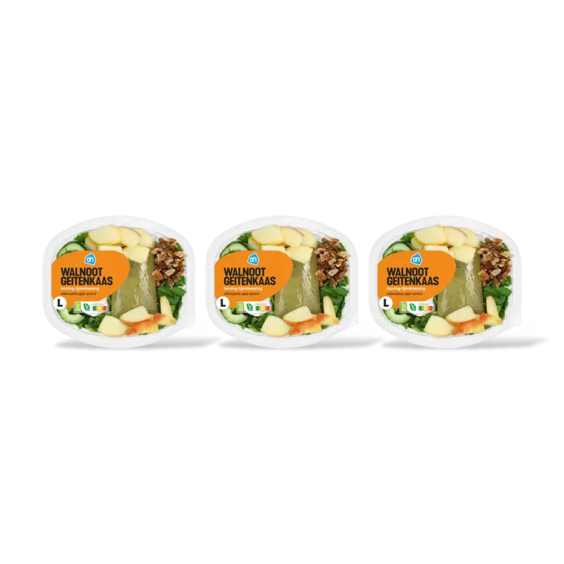 AH Maaltijdsalade walnoot geitenkaas 3-pack