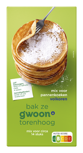 G'woon Mix Voor Pannenkoeken Volkoren