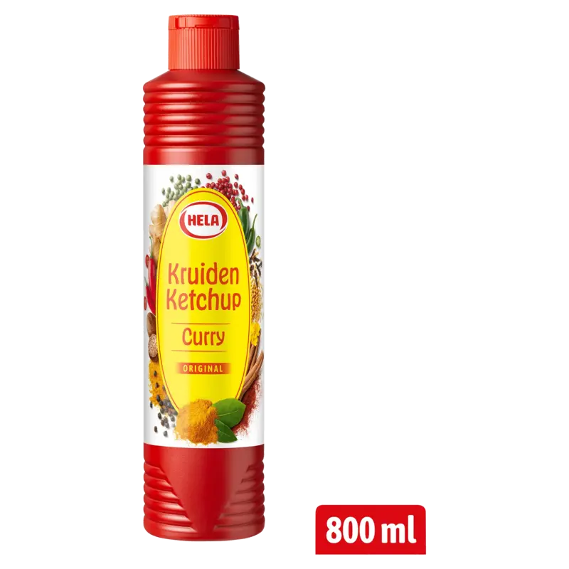 Hela Kruiden ketchup curry original