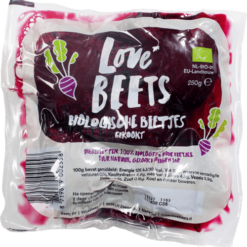 Love beets Rode bieten gekookt
