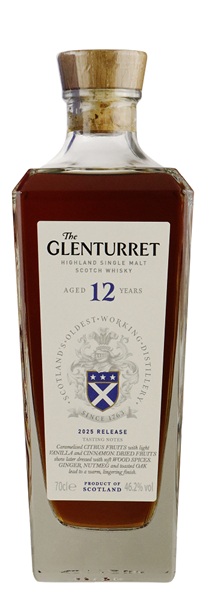Glenturret Highland Single Malt 12 Yrs 2025