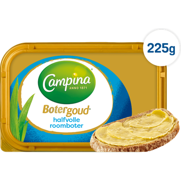 Campina Botergoud Halfvolle roomboter 225 g