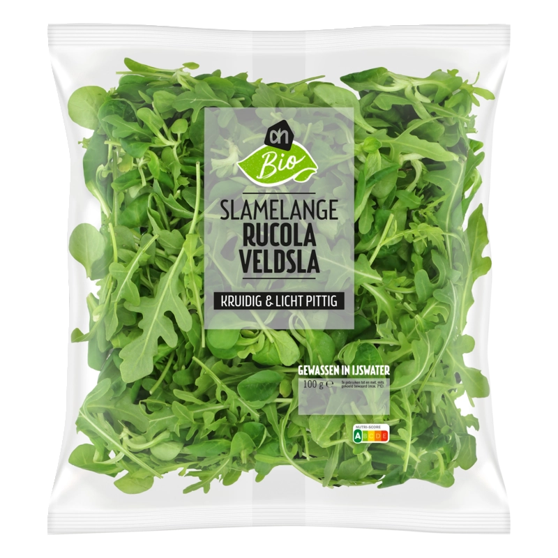 AH Biologisch Slamelange rucola veldsla