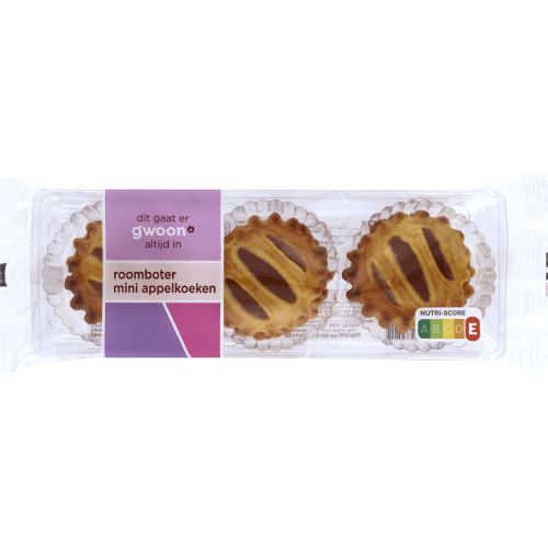 G'woon Roomboter mini appelkoek