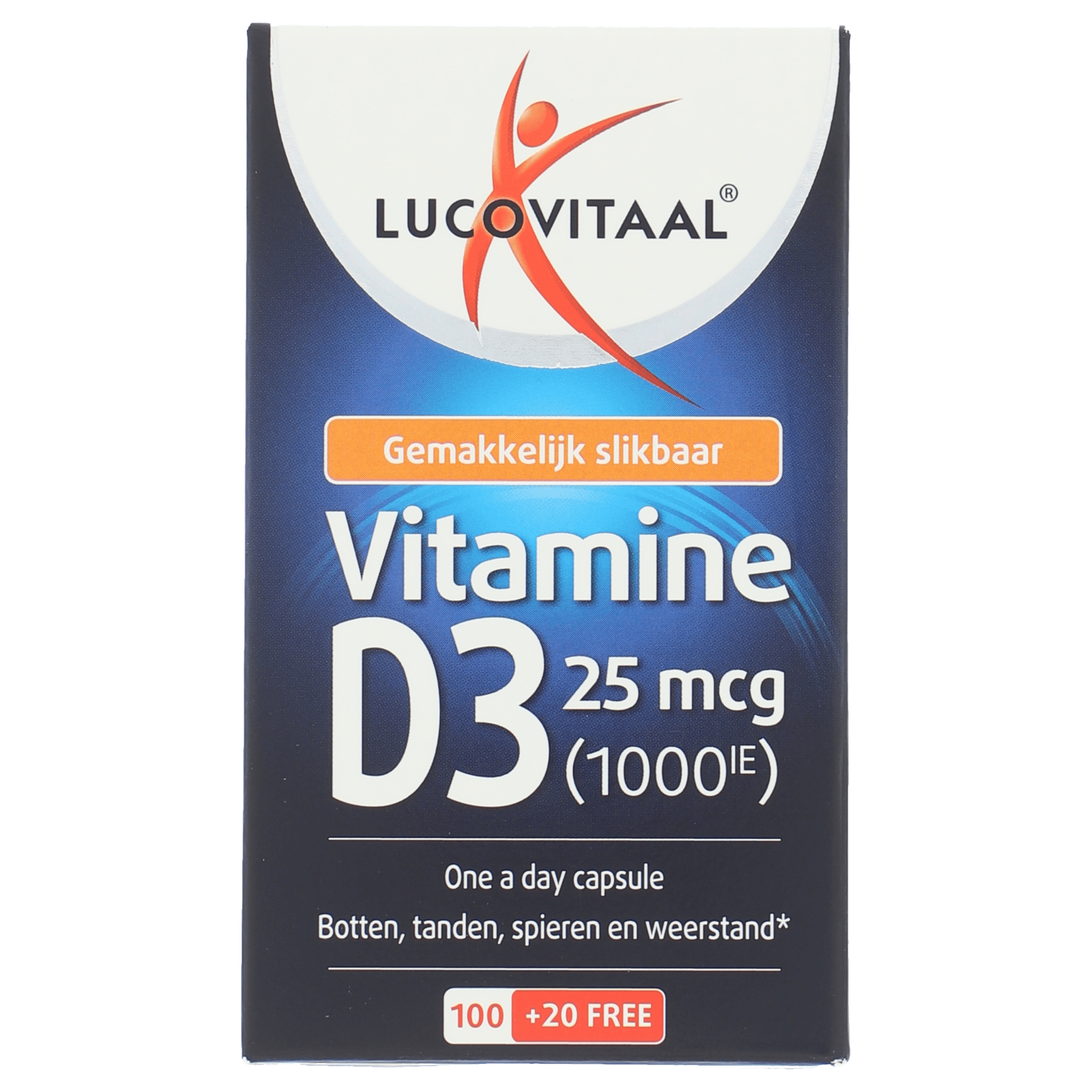 Lucovitaal Vitamine D3 25mcg